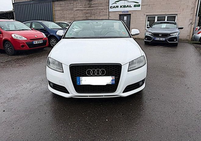 Audi A3 CABRIOLET 1.8 TFSI 160CH AMBITION LUXE S Blanc de 2008