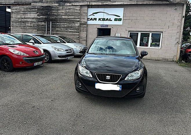 Seat Ibiza 1.6 TDI90 FAP STYLE 5P Noir de 2010