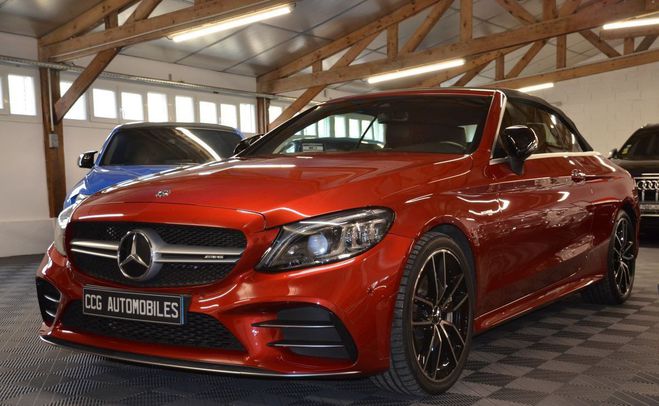 Mercedes Classe C benz c43 amg cabriolet facelift Rouge de 2018