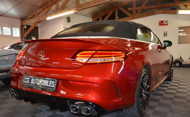 Mercedes Classe C benz c43 amg cabriolet facelift Rouge de 2018