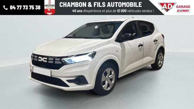 Cliquer pour voir la photo suivante Dacia Sandero 1.0 sce 65 expression Blanc de 2024