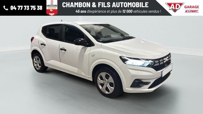 Dacia Sandero 1.0 sce 65 expression Blanc de 2024