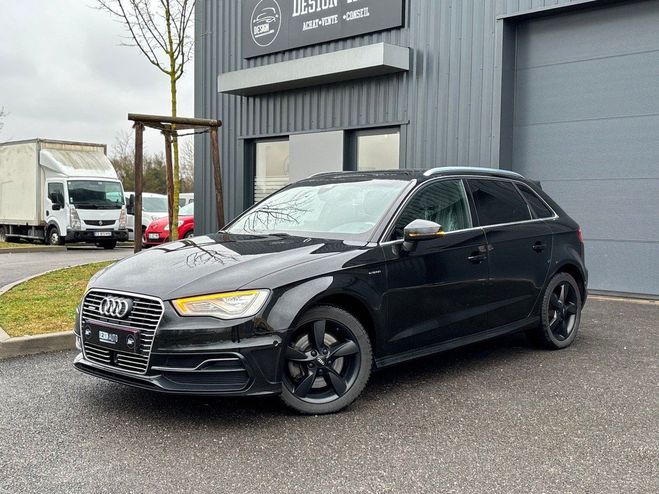 Audi A3 III (2) SPORTBACK 1.4 TFSI E-TRON S LINE Noir M�tallis� de 2016
