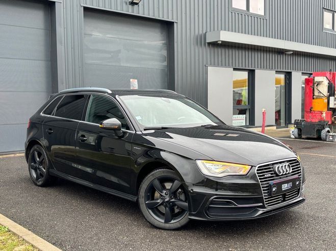 Audi A3 III (2) SPORTBACK 1.4 TFSI E-TRON S LINE Noir M�tallis� de 2016