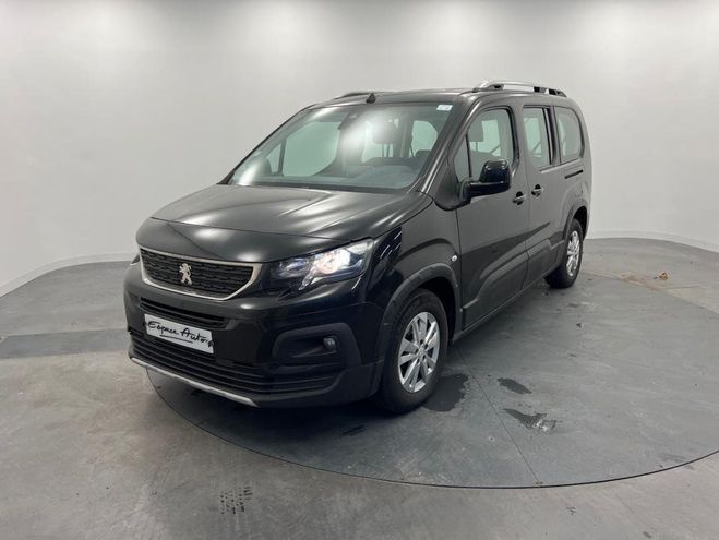 Cliquer pour voir la photo suivante Peugeot Rifter Long BlueHDi 100 S&S BVM5 Allure Noir Métallisé de 2020