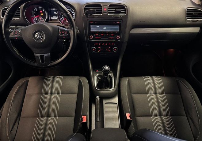 Volkswagen Golf 1.4 tsi 120 bluemotion match sieges chau Bleu de 2012