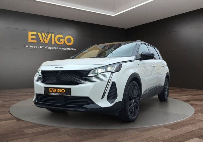 Peugeot 5008 7 places 1.5 hdi 130 ch gt pack eat bva  Blanc de 2021