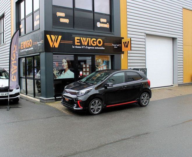 Cliquer pour voir la photo suivante Kia Picanto iii 1.0 67 ch gt line Noir de 2018