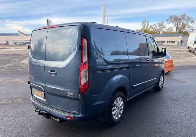 Ford Custom transit fg 270 2.0 130ch l1h1 limited si Bleu de 2019