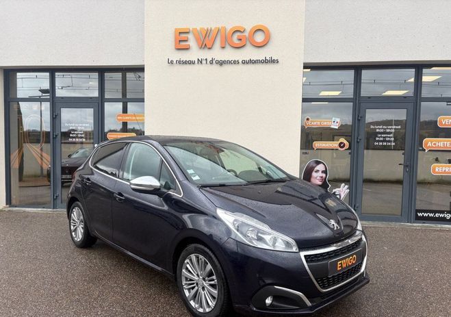 Cliquer pour voir la photo suivante Peugeot 208 generation-i 1.6 bluehdi 100ch allure di Bleu de 2017