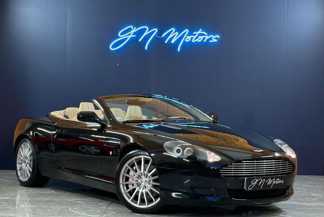 Aston martin DB9 volante 5.9 v12 455 touchtronic 2 garant Noir de 2008