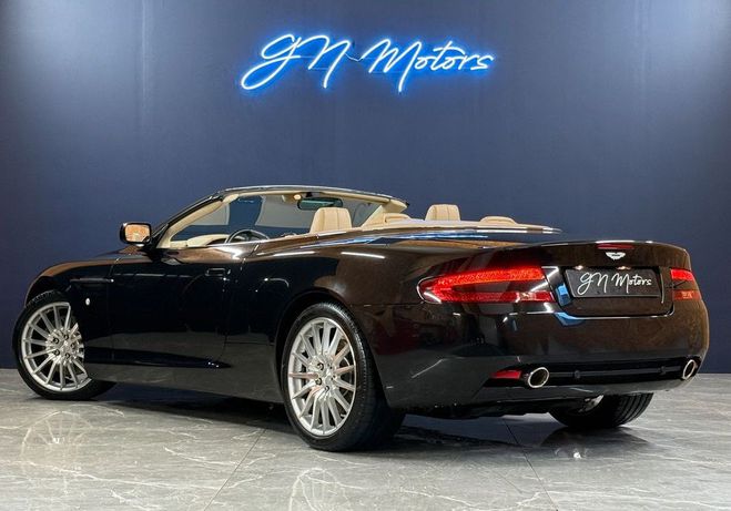 Aston martin DB9 volante 5.9 v12 455 touchtronic 2 garant Noir de 2008