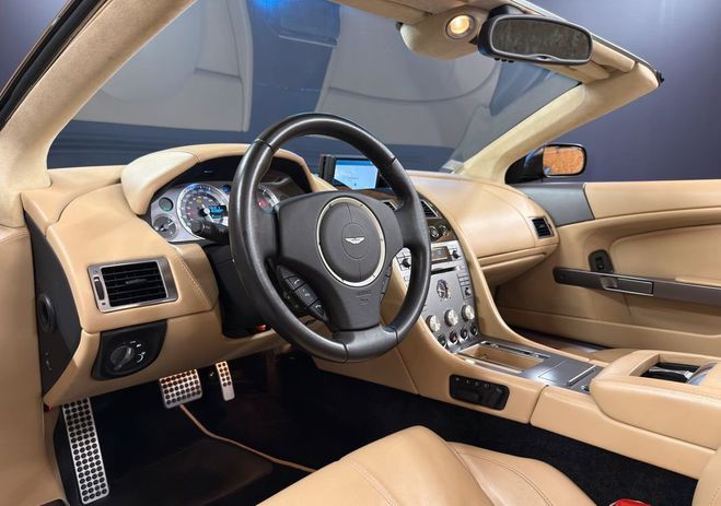 Aston martin DB9 volante 5.9 v12 455 touchtronic 2 garant Noir de 2008