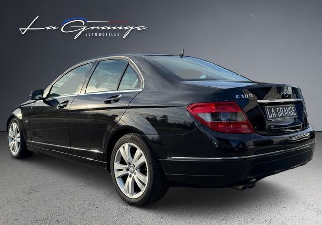 Mercedes Classe C 180 CDI BE Avantgarde BA Noir de 2011