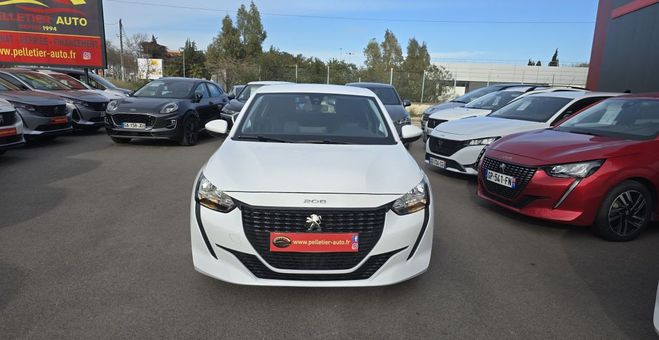 Peugeot 208 affaire BLUEHDI 100 SetS BVM6 PREMIUM Blanc de 2021