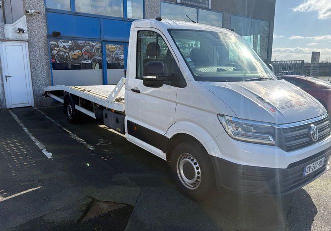Volkswagen Crafter 2.0 TDI 177CH DEPANNEUSE-PORTE VOITURE S Blanc de 2021