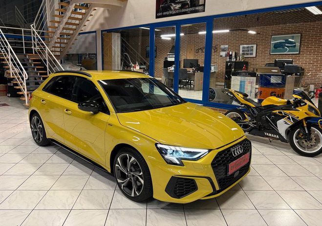 Cliquer pour voir la photo suivante Audi A3 Sportback 35 TFSI S TRONIC LINE 150CH LE Jaune de 2021