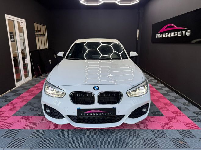 BMW Serie 1 F20 LCI2 116i 109 ch M Sport SUIVI / PAC Blanc de 2017