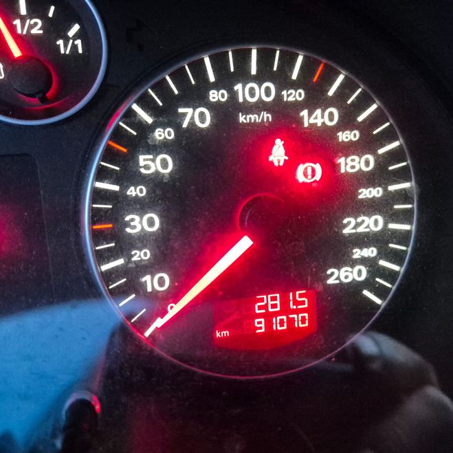 Audi A3 II SPORTBACK 1.6 102 AMBIENTE 90000KM D? Bleu clair de 2006