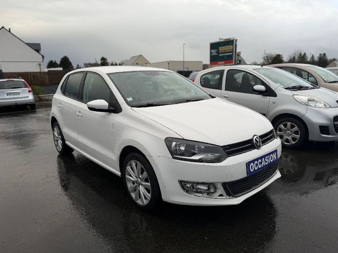 Volkswagen Polo  1.6 TDI 90 CR  Confortline  BLANC de 2011