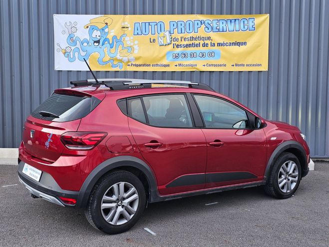 Dacia Sandero III 1.0 ECO-G 100 CH STEPWAY CONFORT GPL ROUGE FUSION NPI de 2021