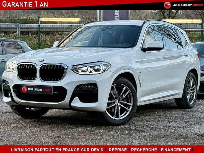 BMW X3 xDrive20dA 190ch M Sport Euro6d-T BLANC de 2019