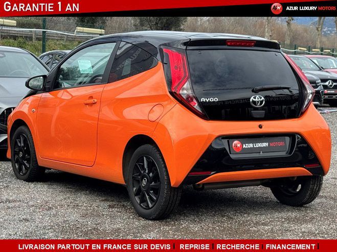 Toyota Aygo 1.0 VVT-i 72ch x-cite 2 3p ORANGE de 2019
