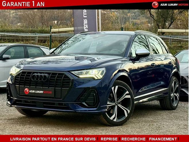 Audi Q3 35 TFSI 150ch S line S tronic 7 BLEU de 2023
