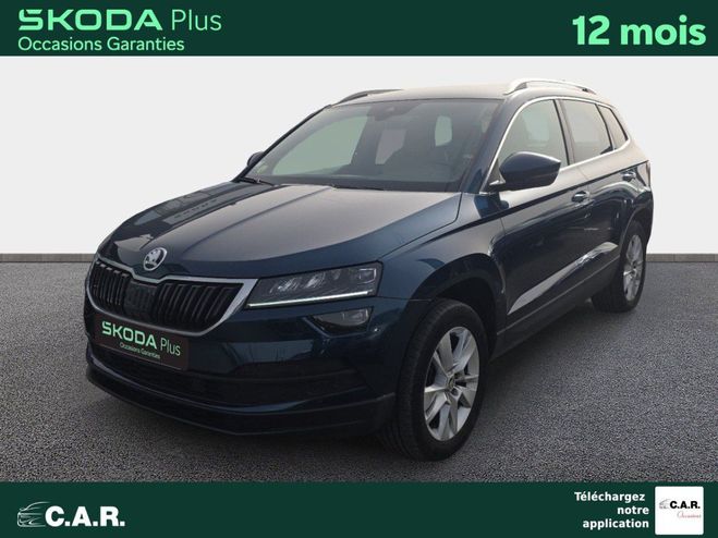 Skoda Karoq 2.0 TDI 150 ch SCR 4x4 DSG7 Style Bleu de 2020
