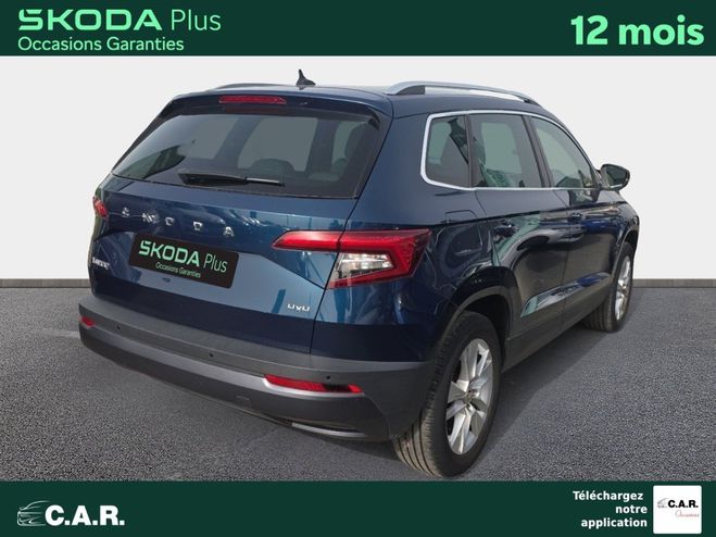 Skoda Karoq 2.0 TDI 150 ch SCR 4x4 DSG7 Style Bleu de 2020