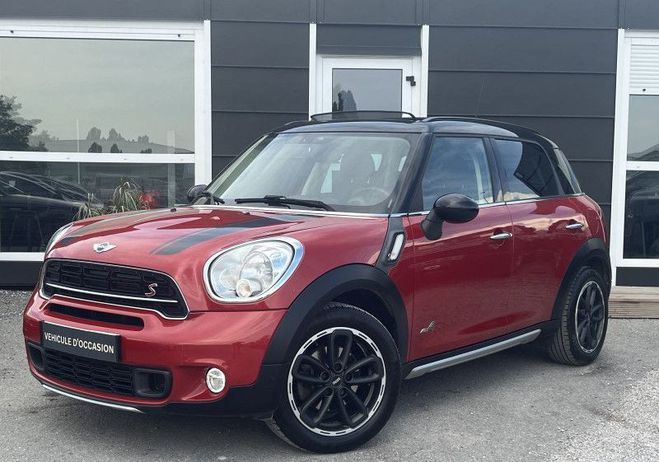 Cliquer pour voir la photo suivante Mini Countryman COOPER SD 143CH ALL4 BVA Rouge de 2015