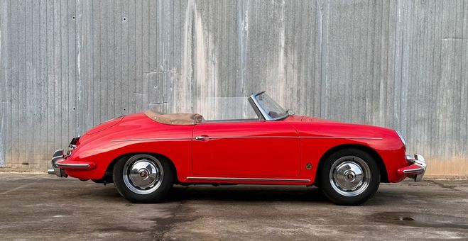 Porsche 356 BT5 Roadster Super 90 Rouge de 1960