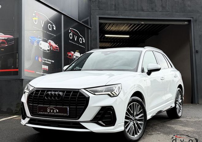 Audi Q3 35 TDI 150 ch S Line Tronic 7 Blanc de 2022