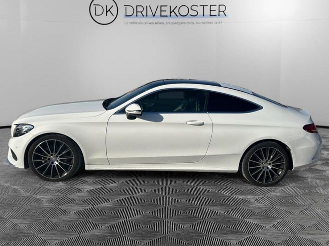 Mercedes Classe C Coupe Sport 220 d - BVA 9G-Tronic - Spor BLANC de 2015