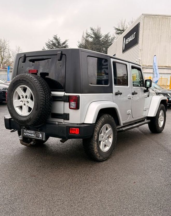 Jeep Wrangler Unlimited 2.8 CRD 177ch FAP Rubicon BVA Gris de 2010