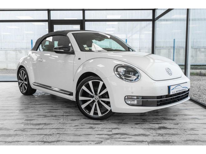 Volkswagen Coccinelle NOUVELLE Cabriolet 2.0 TDI 140 Sport BLANCHE de 2014