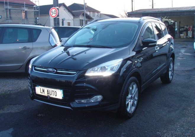 Ford Kuga II 2.0 TDCI 163 4x4 TITANIUM POWERSHIFT Noir de 2013