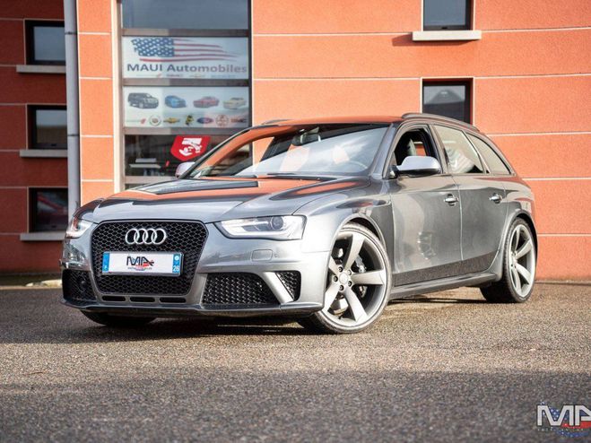 Cliquer pour voir la photo suivante Audi RS4 B8 4.2 V8 / 1ere main très faible kms GRIS de 2014