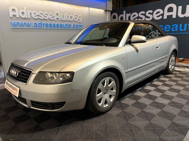 Audi A4 CABRIOLET 163 CV BVM6 Gris de 2003