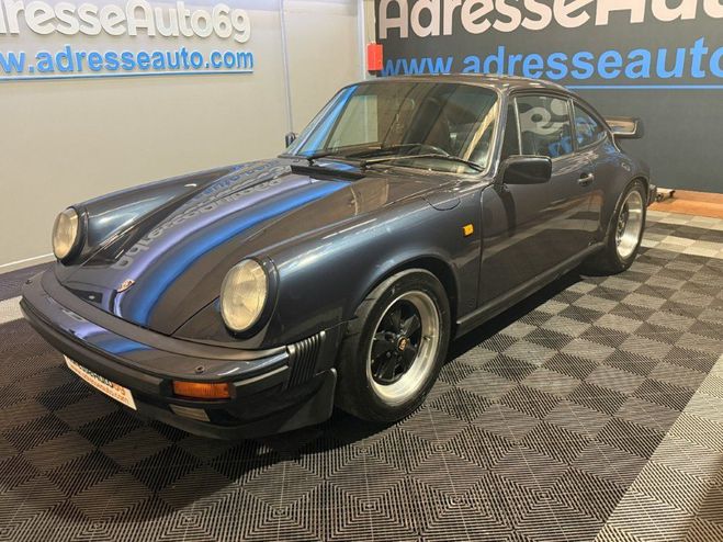 Porsche 911 3.2 G50 231 cv BV5 Bleu de 1986
