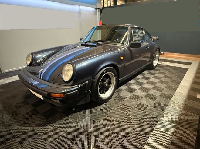 Porsche 911 3.2 G50 231 cv BV5 Bleu de 1986
