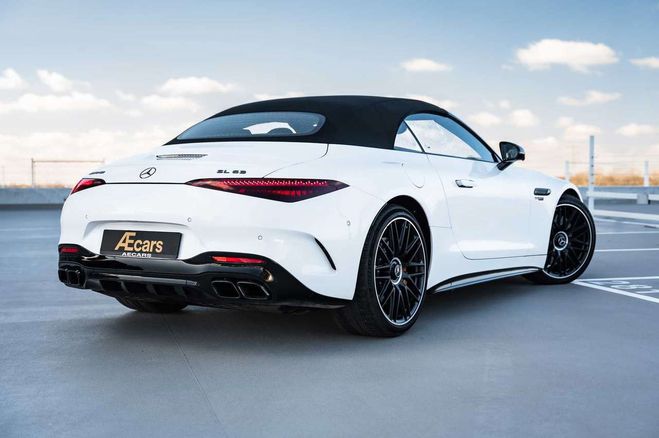 Mercedes Classe SL 63 AMG ROADSTER 4-MATIC - BURMESTER 1 OW Blanc M�tallis� de 