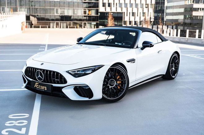 Mercedes Classe SL 63 AMG ROADSTER 4-MATIC - BURMESTER 1 OW Blanc M�tallis� de 