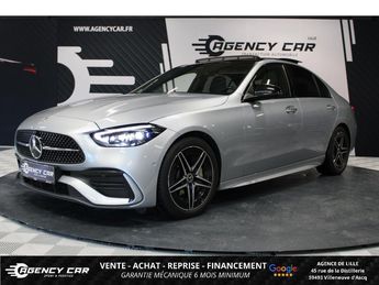  Voir d&eacute;tails -Mercedes Classe C 220 d BVA 9G-Tronic AMG Line 4-Matic Tou &agrave; Villeneuve-d'Ascq (59)