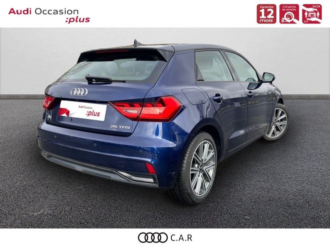 Audi A1 Sportback 25 TFSI 95 ch S tronic 7 Advan Bleu de 2022