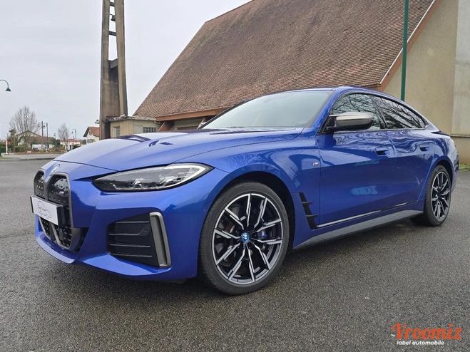 Cliquer pour voir la photo suivante BMW i4 50 M50 SPORT XDRIVE BVA Bleu de 2022