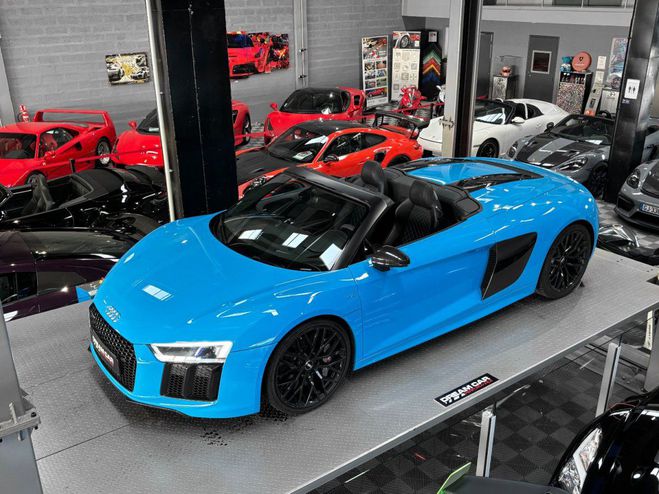 Cliquer pour voir la photo suivante Audi R8 R8 SPYDER V10 5.2 FSI 540 ? EXCLUSIVE - bleu de 2017