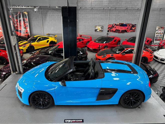 Audi R8 R8 SPYDER V10 5.2 FSI 540 ? EXCLUSIVE -  bleu de 2017