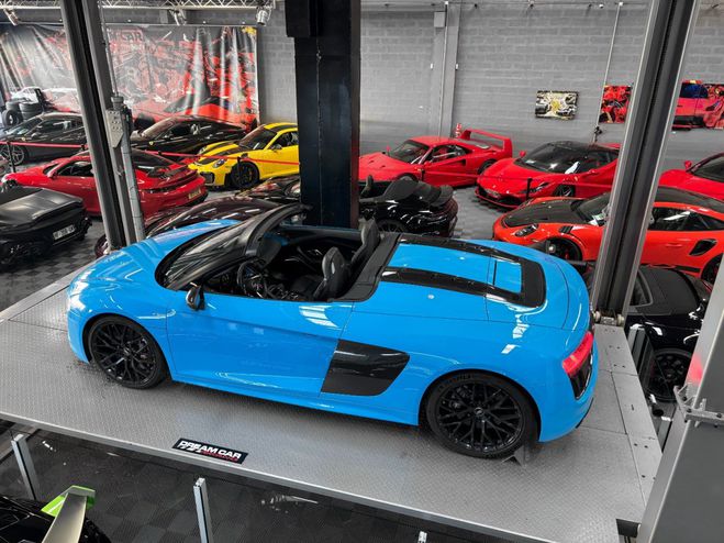Audi R8 R8 SPYDER V10 5.2 FSI 540 ? EXCLUSIVE -  bleu de 2017