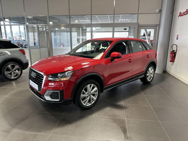 Audi Q2 1.0 TFSI 116 ch S tronic 7 Sport Rouge de 2017